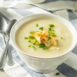 B'gan Creamy Cauliflower Soup