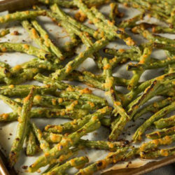 B'gan Parmesan Dusted Green Beans