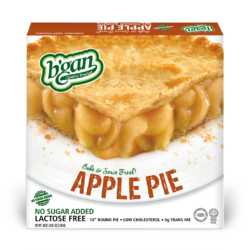 No Sugar Added B'gan Apple Pie
