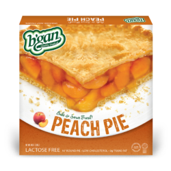 B'gan Peach Pie