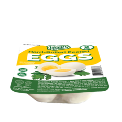 B'gan Hard-boiled Peeled Eggs single serve