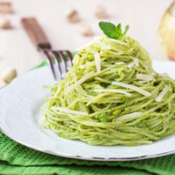 B'gan Garlic Parmesan Fettuccine