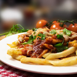 B'gan Crispy Coated Pizza Fries