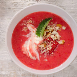 B'gan Strawberry Soup