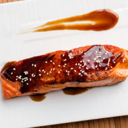 Garlic Ginger Salmon Teriyaki